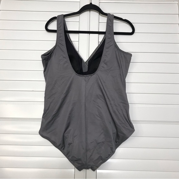 Miraclesuit Horizon One Piece Slimming Swimsuit Tummy Control Size 10 DD - Picture 5 of 8